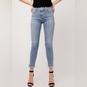 Citizen Of Humanity Rocket Crop High Rise Skinny Jeans
